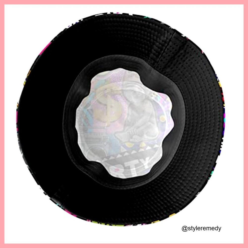 Polyester Bucket Hat Packable Sun Hat for Fishing… - image 5